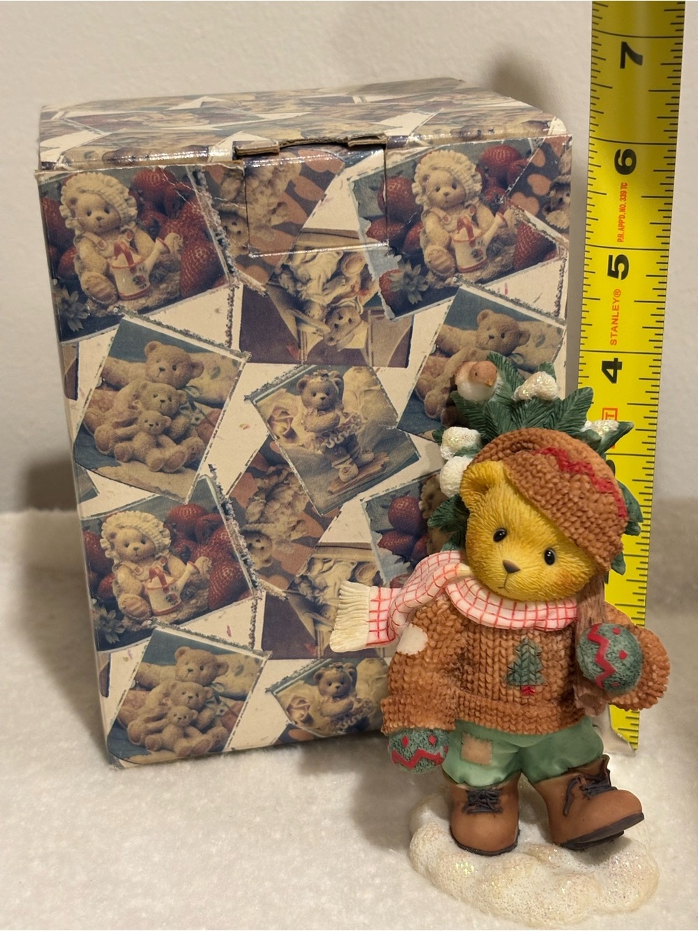 Vintage Cherished Teddies Bear Figurine - Picture 2 of 7